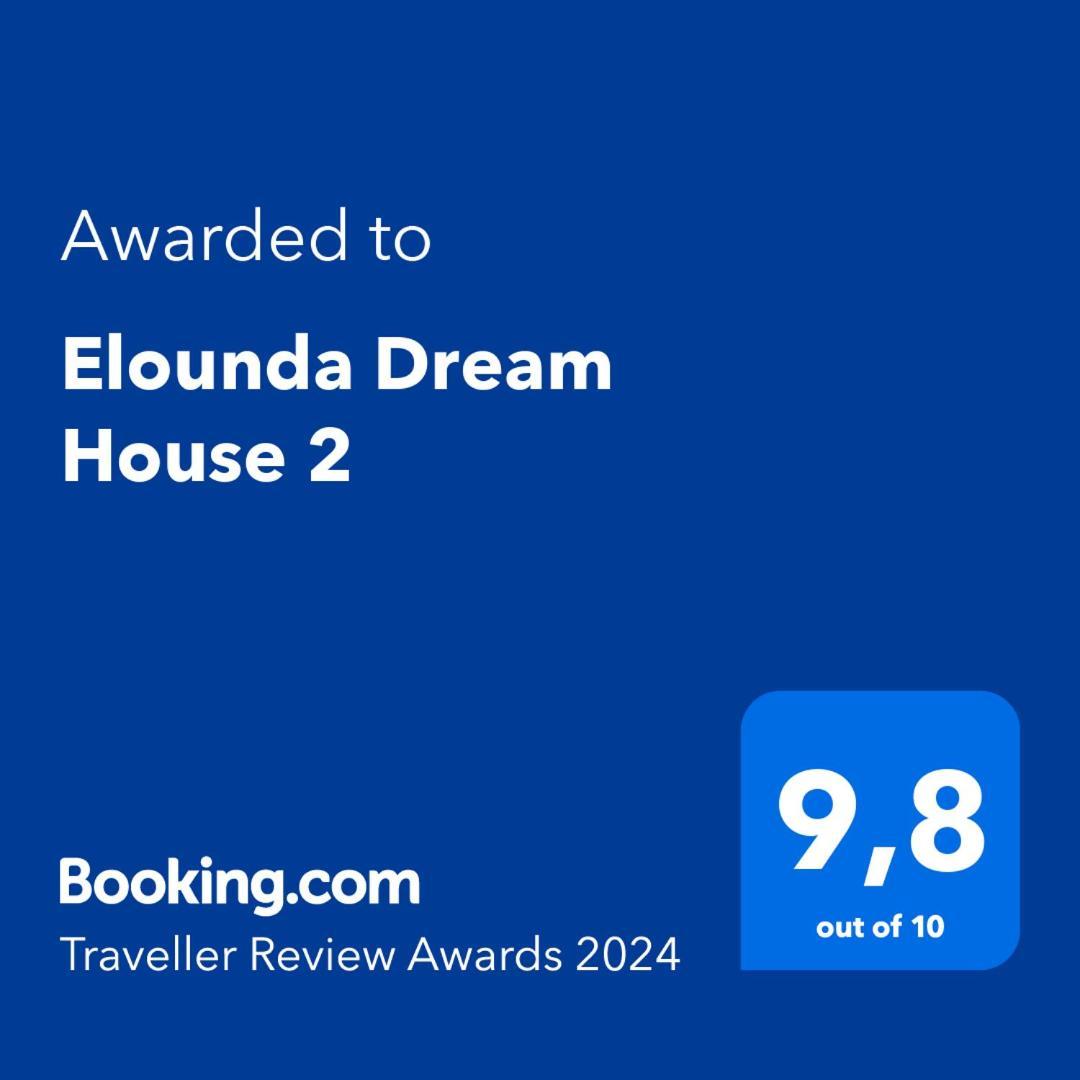 Elounda Dream House 2アパートメント エクステリア 写真